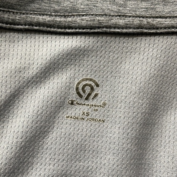 Champion C9 Women's Run Half Zip Pullover "Military Blue Heather" Top - Picture 14 of 16